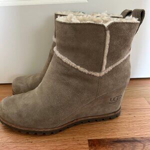 UGG Women's Marte Wedge Booties